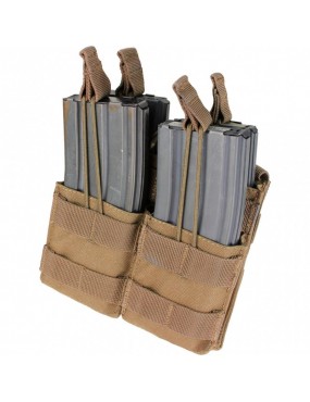 Double Stacker M4/M16 Mag Pouch MA43 - Coyote Brown [Condor]