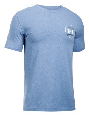 T-Shirt Charged Cotton Mantra Shirt - Sky Blue [Under Armour]