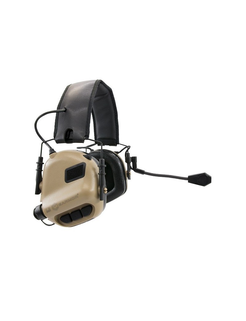 Tactical Hearing Protection Ear-Muff M32 MOD3 - TAN [Earmor]