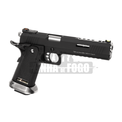 GBB Hi-Capa 6 Force A Silver Barrel [WE]