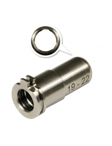 CNC Titanium Adjustable AEG Nozzle 19mm - 22mm [Maxx Model]
