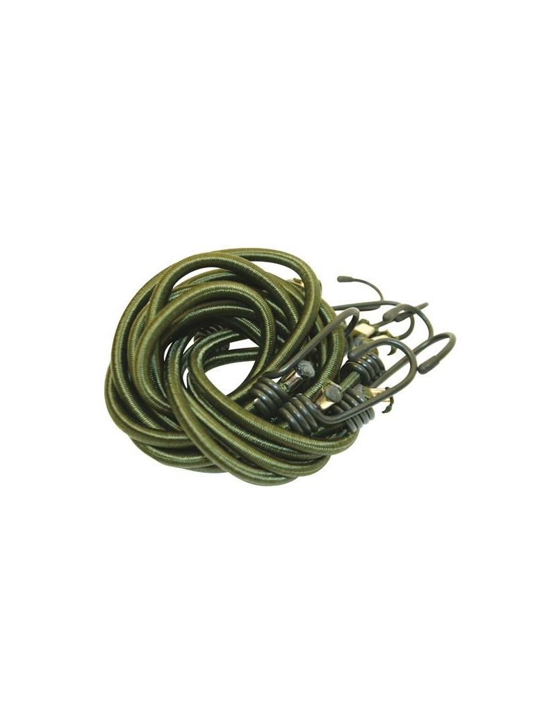 Olive Green Bungees 1M - Pack 4 [BCB]