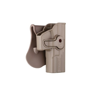 Coldre Polímero AM-GAG - Glock Airsoft - TAN [Amomax]