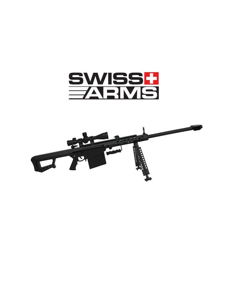 Modelo Reduzido Barret 0.50 - Preto [Swiss Arms]