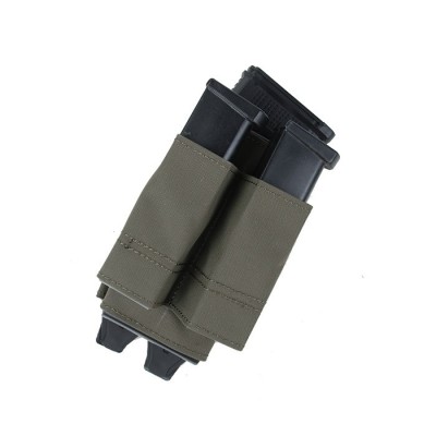 Lightweight 5.56 + Double 9mm  Mag Pouch - TMC3093 Ranger Green [TMC]