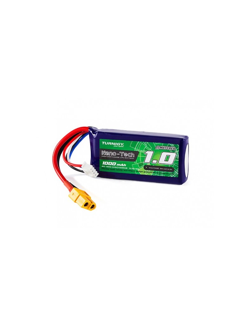 Bateria Li-Po 11.1v 1000mAh 40-80C [Turnigy]