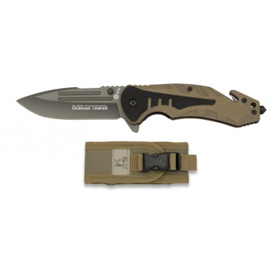 Faca Tactica G10 Coyote 8.7cm -18318 [K25]